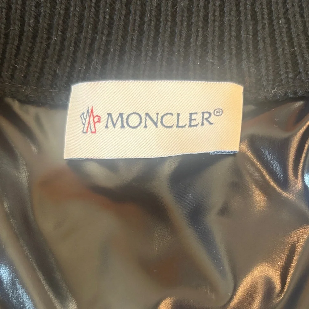 Moncler Padded Wool Cardigan Jacket Size S Authentic - Picture 11 of 17